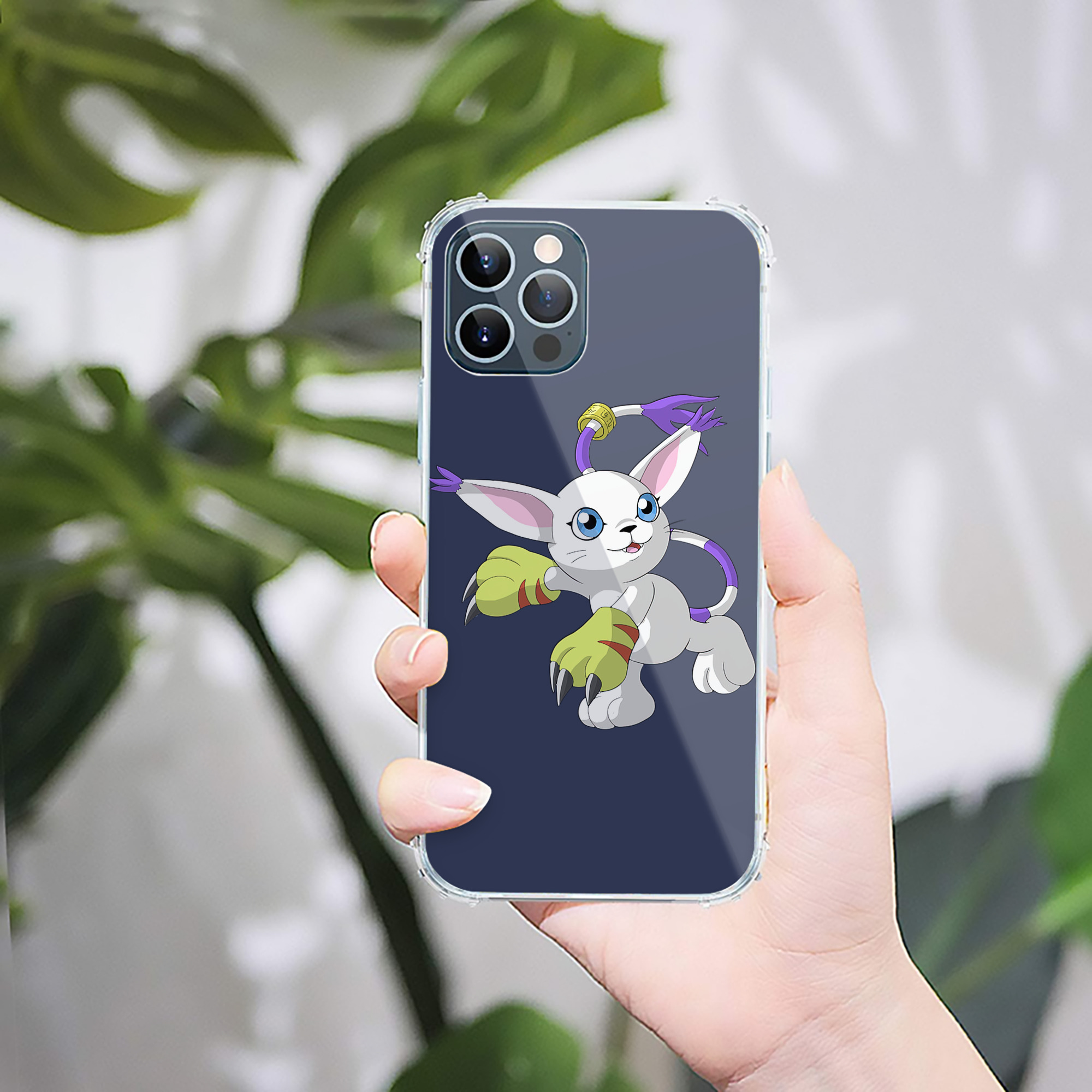 （画像用） Digimon デジタルモンスター/デジモン 【iPhone 12シリーズ対応】透明スマホケース（クリアソフトケース）